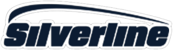 Silverline logo with curved line above